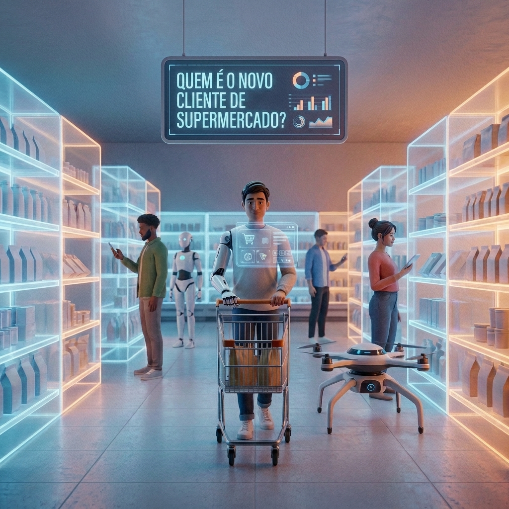 Quem é o novo cliente do
supermercado