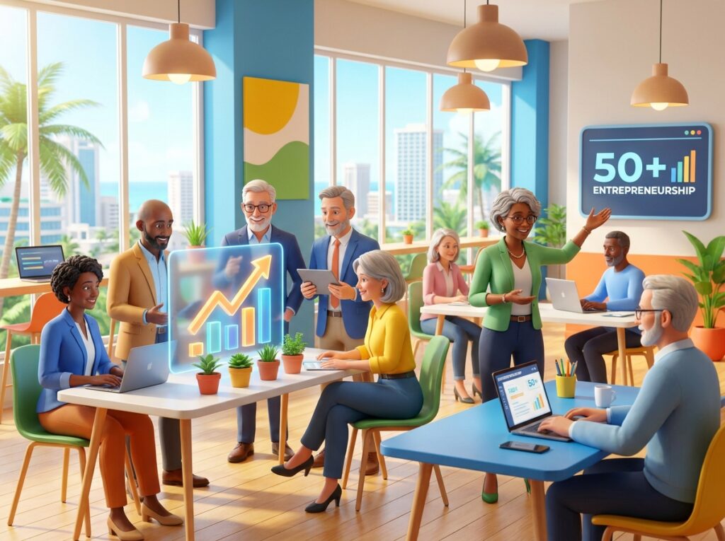 Empreender após os 50