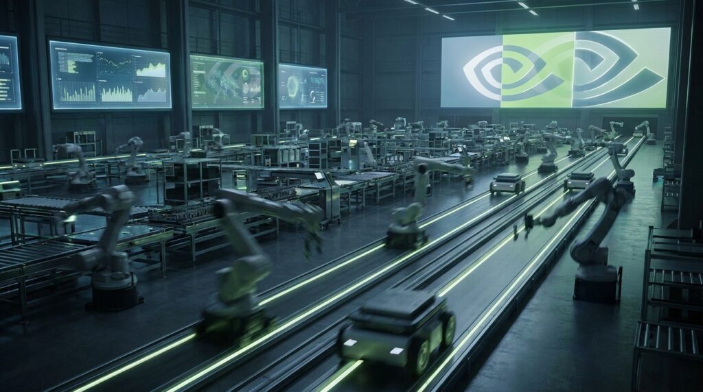 A Nvidia quer mandar no mundo físico — e está começando pelos robôs