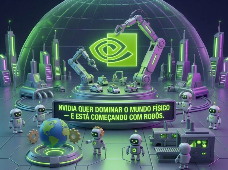 A Nvidia quer mandar no mundo físico — e está começando pelos robôs